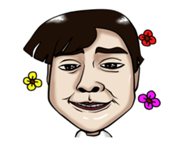 The talent face gang sticker #13917820