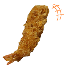 Fried Shrimp sticker #13918622