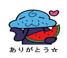 Paradise jellyfish2 sticker #13918969