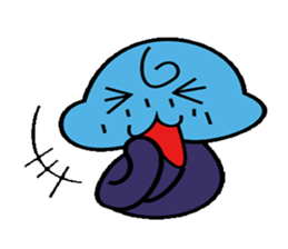 Paradise jellyfish2 sticker #13918972