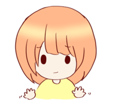 whim girl sticker #13918984