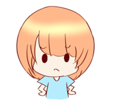 whim girl sticker #13918988