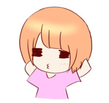 whim girl sticker #13918993