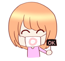 whim girl sticker #13919005