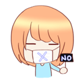 whim girl sticker #13919006