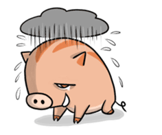 Angry Swinub sticker #13919648