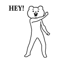 Aggressive Bear Betakkuma 2 sticker #13919936