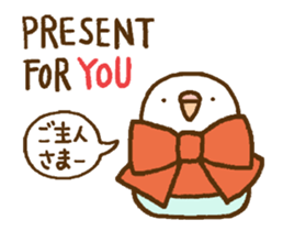 Budgie Greeting sticker #13919953