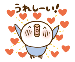 Budgie Greeting sticker #13919954