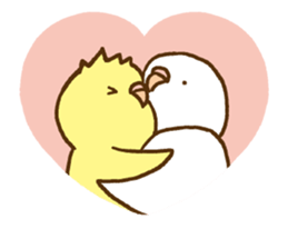 Budgie Greeting sticker #13919955