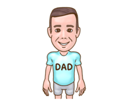 Dad's Club (Thai) sticker #13920165