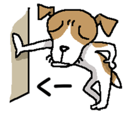 Jack dog 10 sticker #13920553