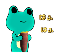 Haughty frog 6 sticker #13920583