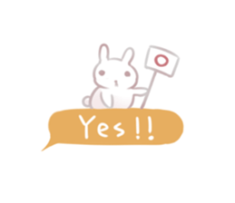 Rabbit King potato2 sticker #13920699