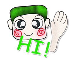 Hi!! My name is Kosuke.^__^ sticker #13920873