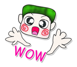 Hi!! My name is Kosuke.^__^ sticker #13920874