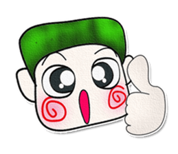 Hi!! My name is Kosuke.^__^ sticker #13920879