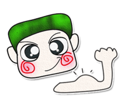 Hi!! My name is Kosuke.^__^ sticker #13920880