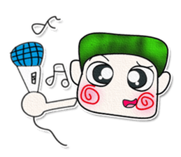 Hi!! My name is Kosuke.^__^ sticker #13920903