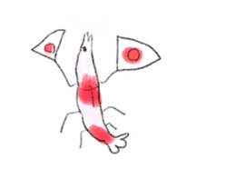 Animation of shrimp sticker #13920955