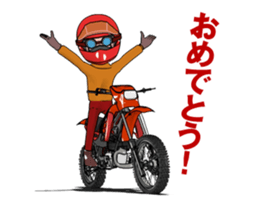 I love off-road motorcycle 2 Moving! sticker #13921136