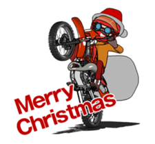 I love off-road motorcycle 2 Moving! sticker #13921138