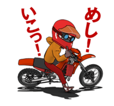 I love off-road motorcycle 2 Moving! sticker #13921145