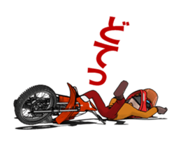 I love off-road motorcycle 2 Moving! sticker #13921150