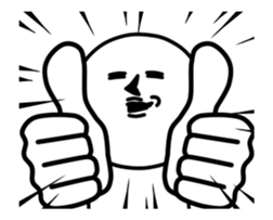 Vulgar man It moves. sticker #13921506