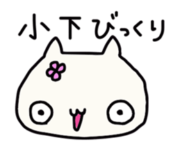 Koshita's name sticker sticker #13921573