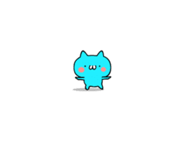 Cute Cat popping sticker #13921658