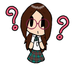 Maple and Friends @School sticker #13922126