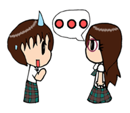 Maple and Friends @School sticker #13922130