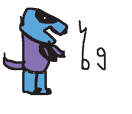 My cartoon By Eik-Q sticker #13922150