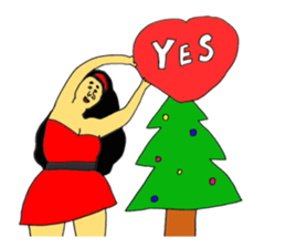 Sprees to Christmas sticker #13922389