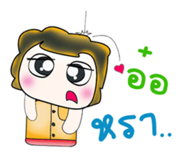 My name is Masaki. Hello! ^_^ sticker #13922414