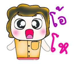 My name is Masaki. Hello! ^_^ sticker #13922417