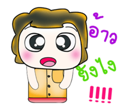 My name is Masaki. Hello! ^_^ sticker #13922421