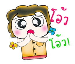 My name is Masaki. Hello! ^_^ sticker #13922442