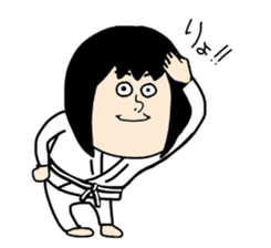 We the women's JUDO sticker #13922480