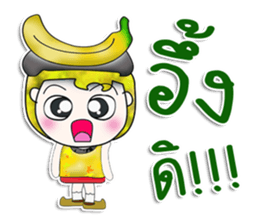 Mr. Mamoru. Love Banana. ^_^ sticker #13923341