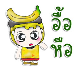 Mr. Mamoru. Love Banana. ^_^ sticker #13923368