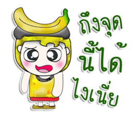 Mr. Mamoru. Love Banana. ^_^ sticker #13923371