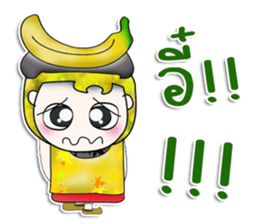 Mr. Mamoru. Love Banana. ^_^ sticker #13923372