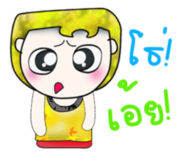 Mr. Mamoru. ^__^ Hello!!! sticker #13923484