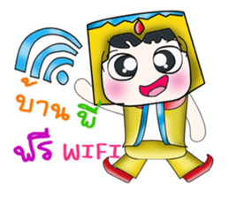 Hi! My name is Kazuki. ^_^ sticker #13923704