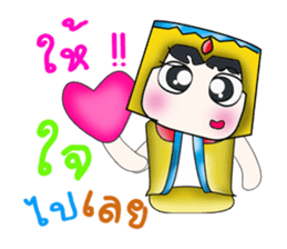 Hi! My name is Kazuki. ^_^ sticker #13923707