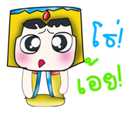 Hi! My name is Kazuki. ^_^ sticker #13923708