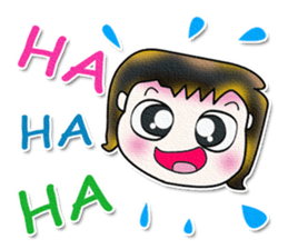 Mr. Hanaka. Ha Ha Ha. ^_^ sticker #13924066