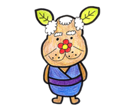 Fairy forest squirrel sticker #13924499